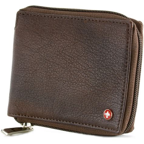 mens designer zip around wallets|zipper wallet for men.